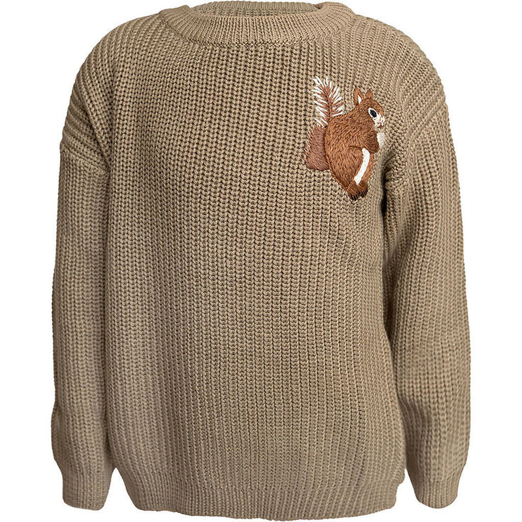 Hanevild Bluse - Strik - Lauge - Coriander