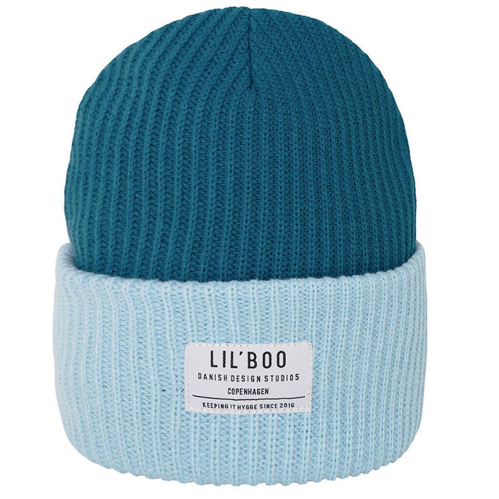 Lil'Boo Copenhagen Hue - Rib/Strik - Hygge - Blå