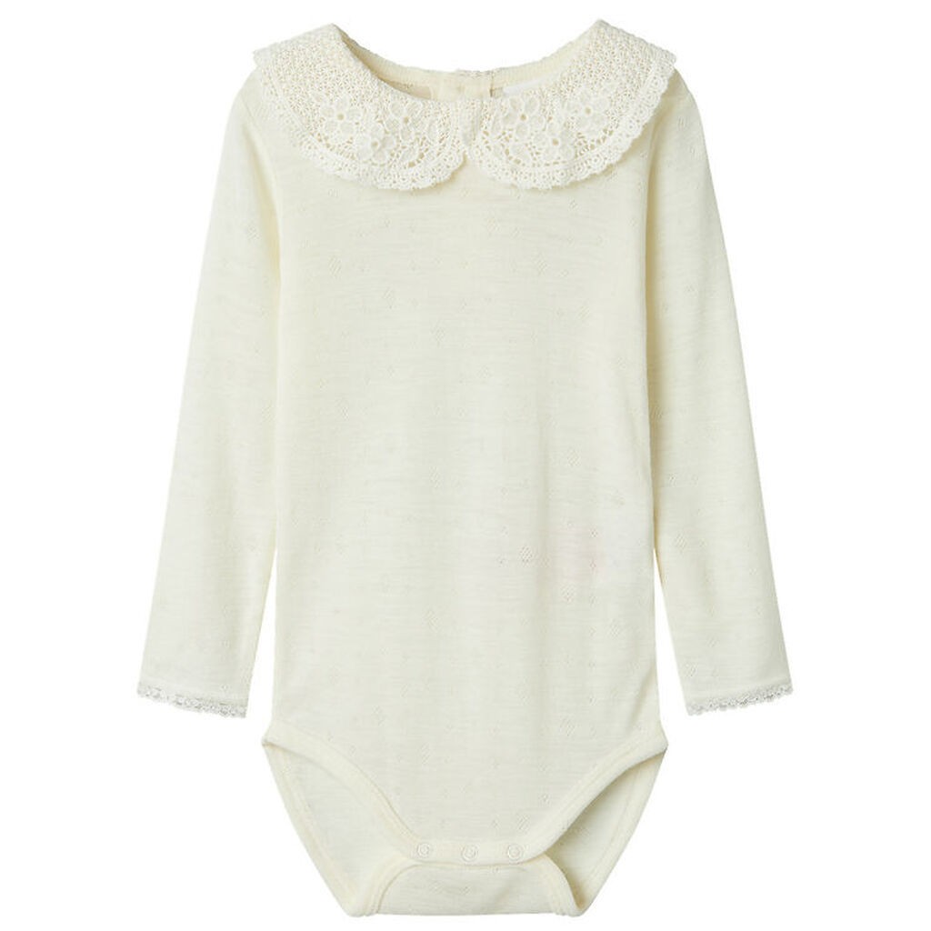 Name It Body l/æ - Uld - NmfWang - Snow White m. Hulmønster