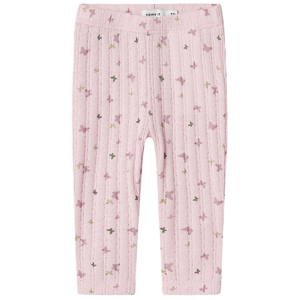 Name It Leggings - NbfBillia - Winsome Orchid m. Sommerfugle