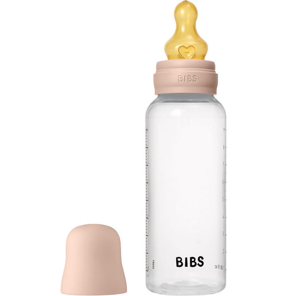 Bibs Sutteflaske - 270 ml - PP/Naturgummi - Blush