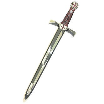 Liontouch Udklædning - Ridder-sværd - Grå m. Malteserkors