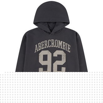 Abercrombie & Fitch Hættetrøje - Phantom m. Print