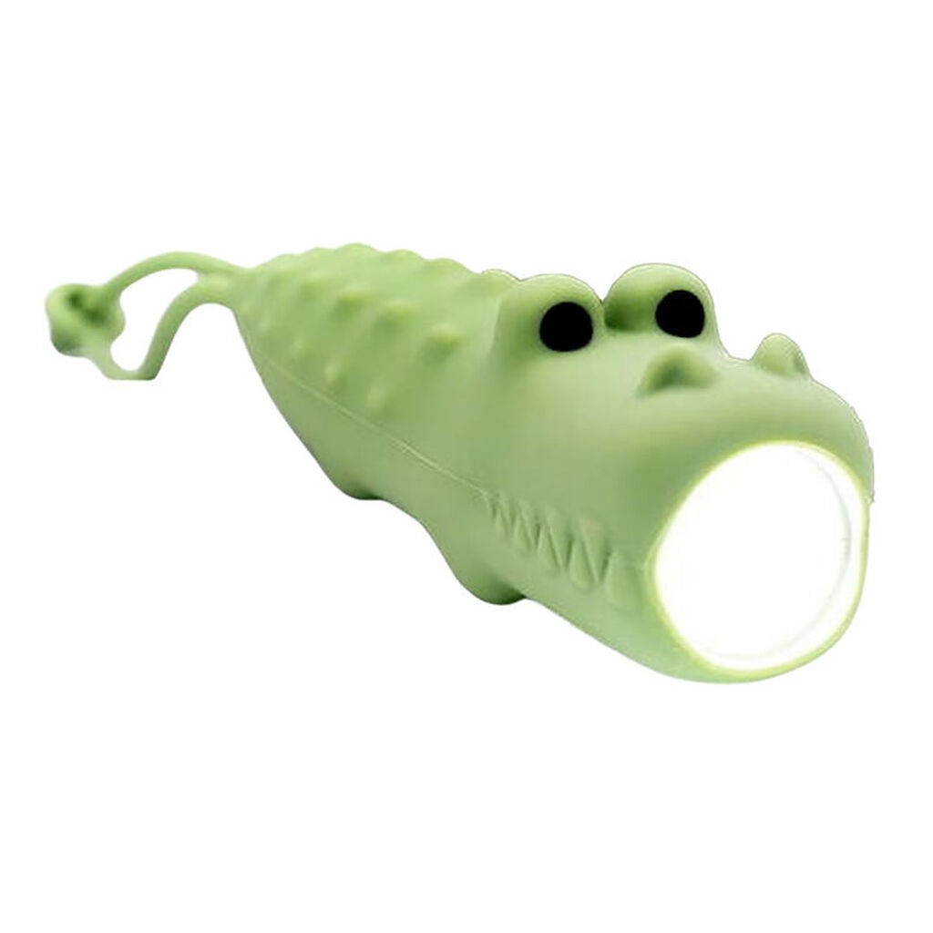 Little L Lommelygte - Silicone - Crocodille