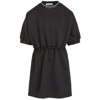 Calvin Klein Kjole - Shine Logo Tape - Sort