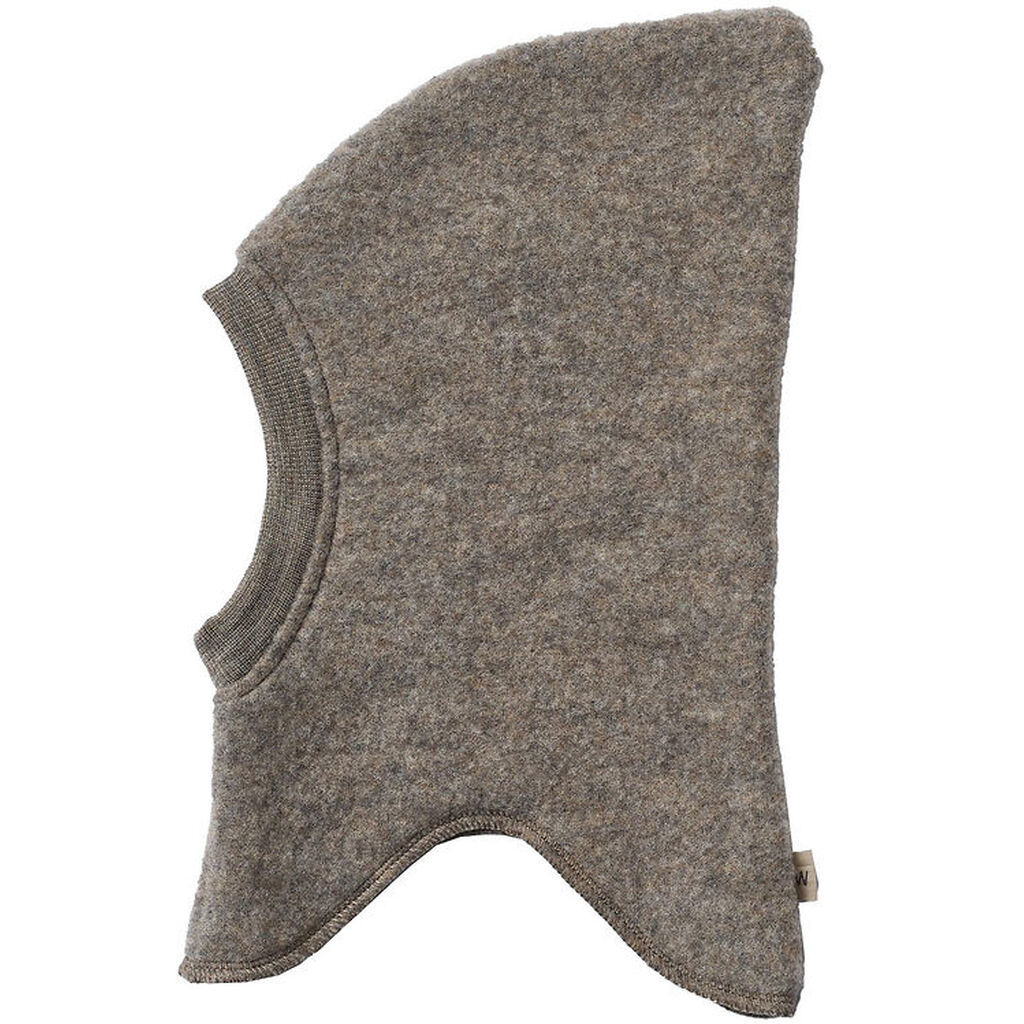 Wheat Elefanthue - Uldfleece - 1-lags - Eli - Brown Melange