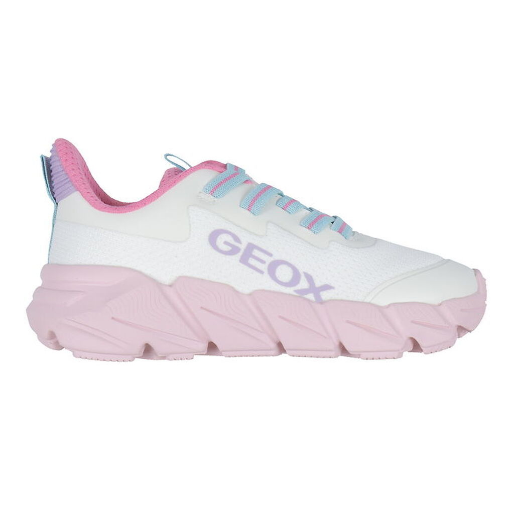 Geox Sko - J Flexyper Fast - Hvid/Pink