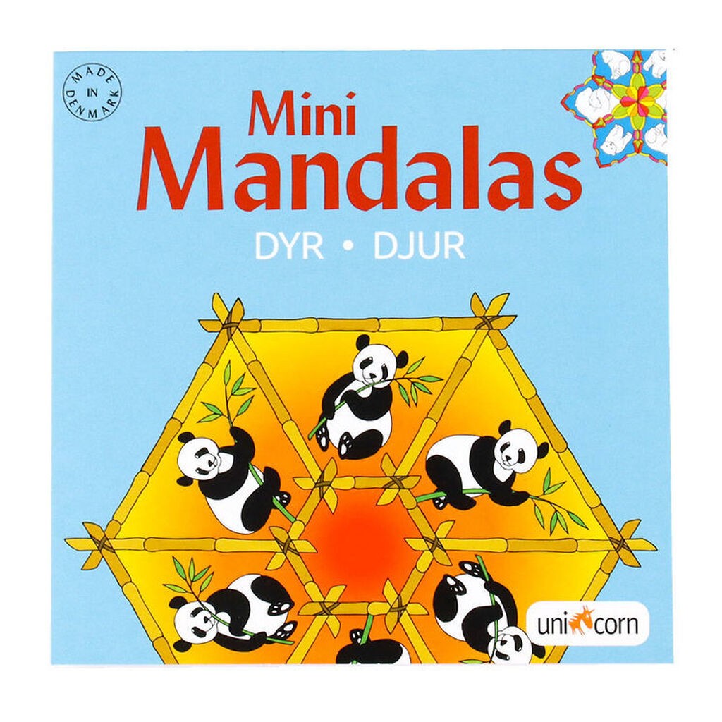 Mini Mandalas Malebog - Dyr