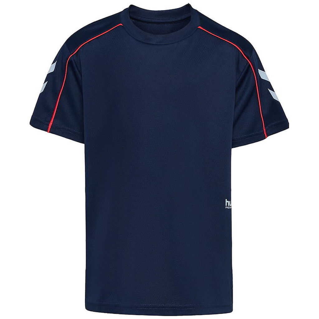 Hummel T-shirt - hmlJR Performance - Dress Blues
