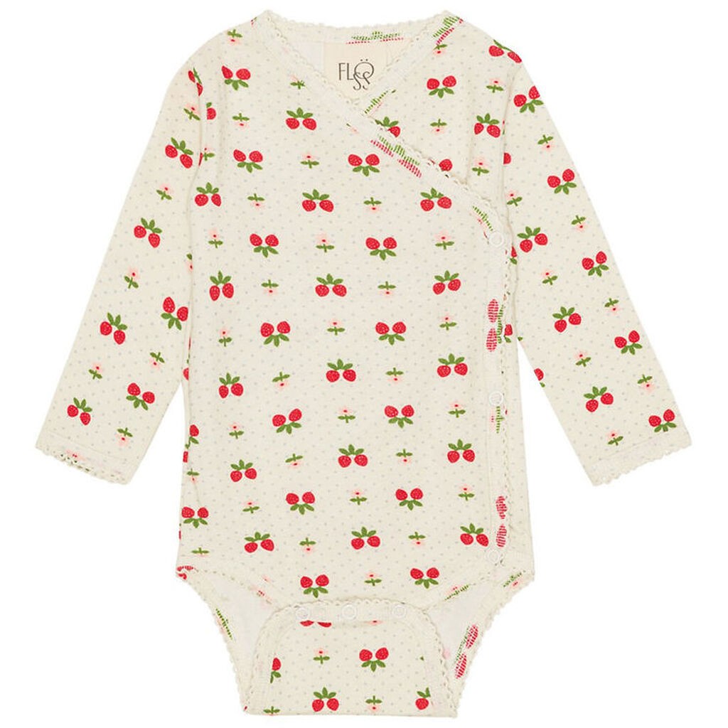 Flöss Slå-om Body l/æ - Sofia - Soft White Berry