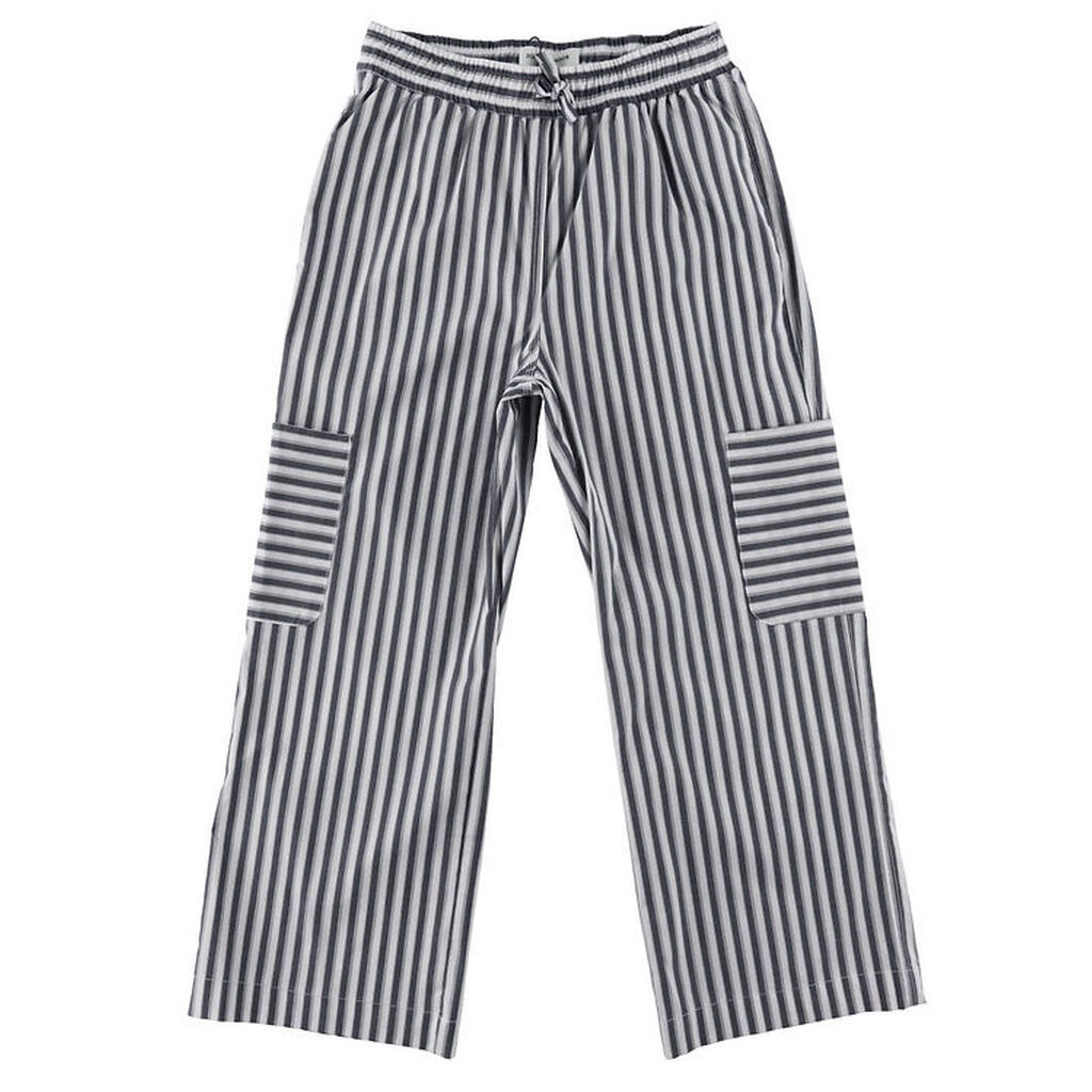 Sofie Schnoor Girls Bukser - Dark Grey Striped