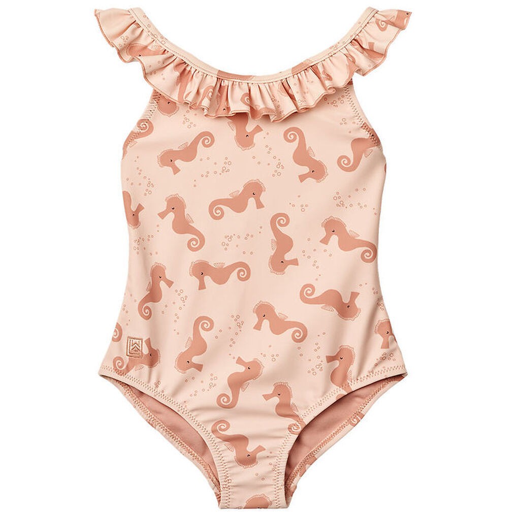 Liewood Badedragt - Kallie - SEAHORSE/APPLE BLOSSOM