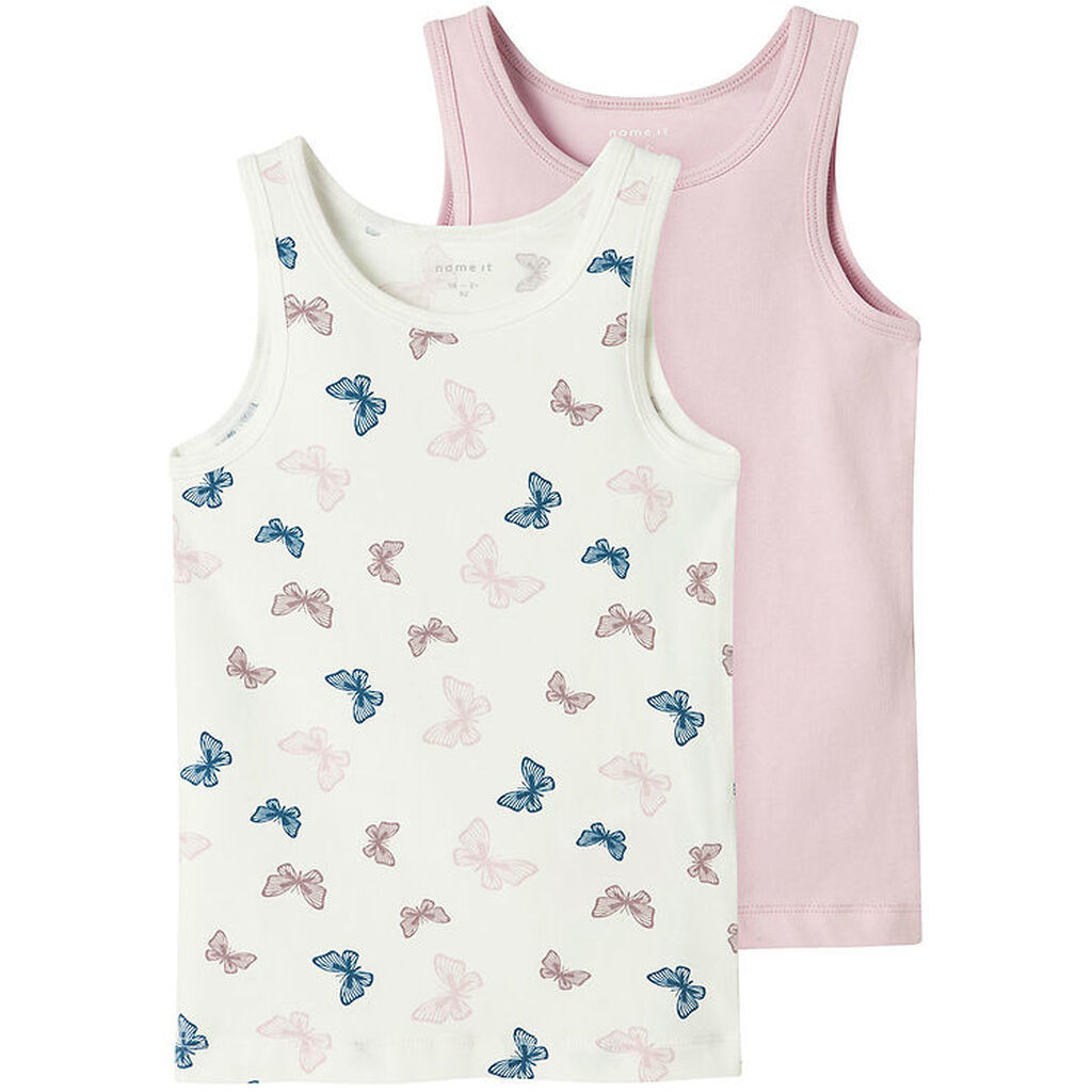 Name It Undertrøjer - Noos - 2-pak - NmfTank - Jet Stream