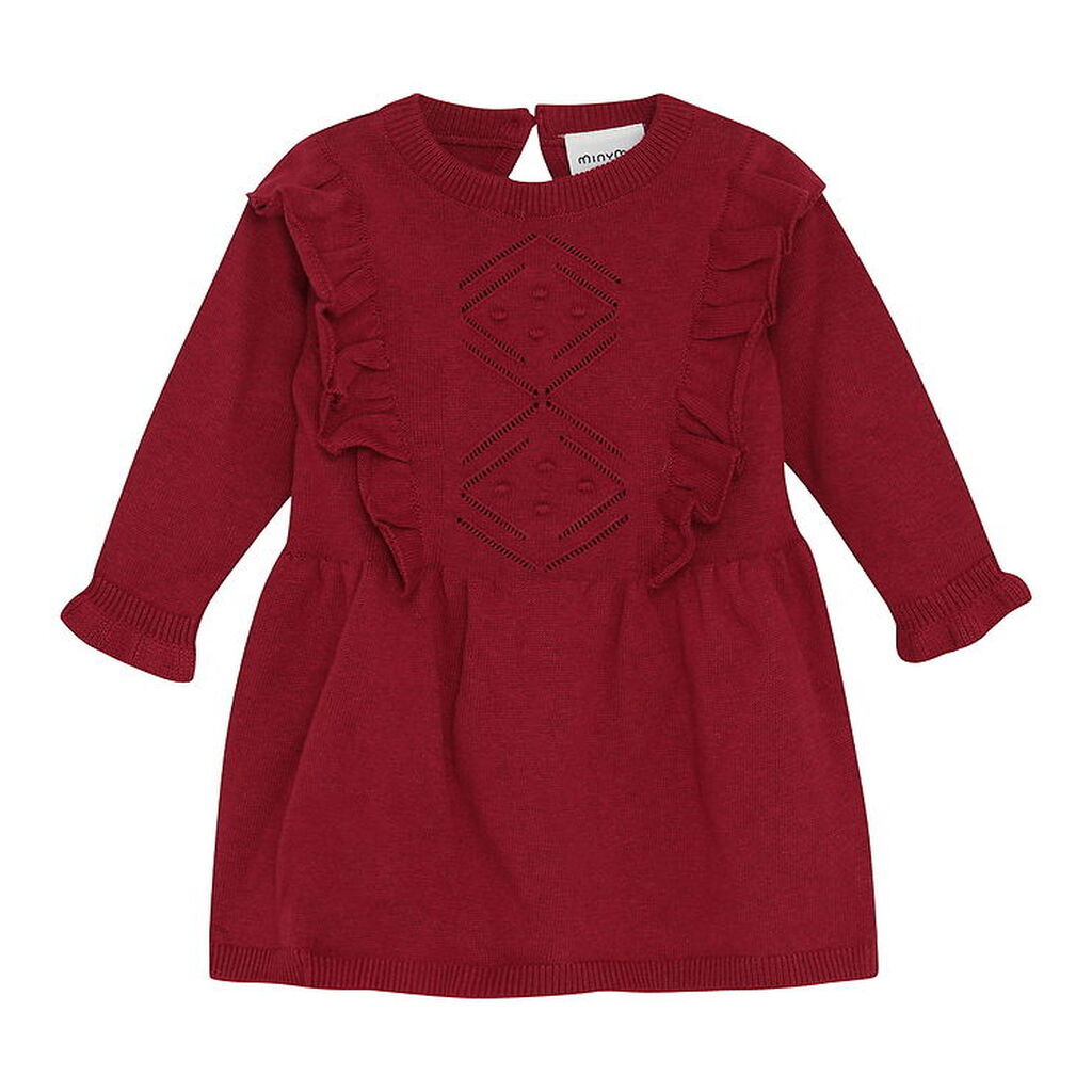 Minymo Kjole - Strik - Rio Red