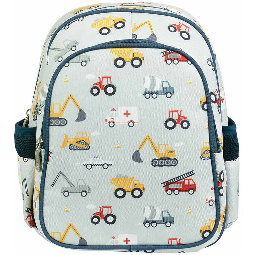 A Little Lovely Company Rygsæk m. Termolomme - Vehicles