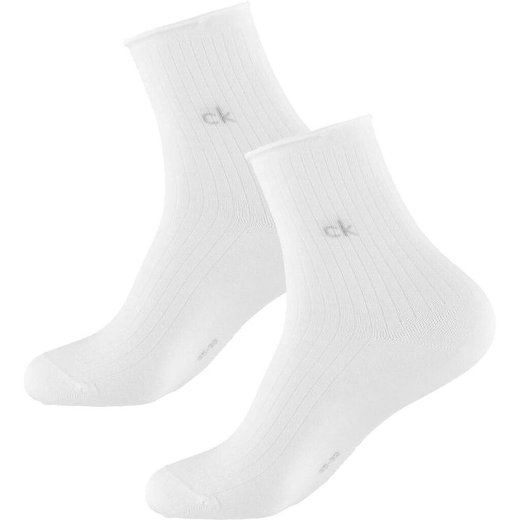 Calvin Klein Strømper - 2-pak - Hvid