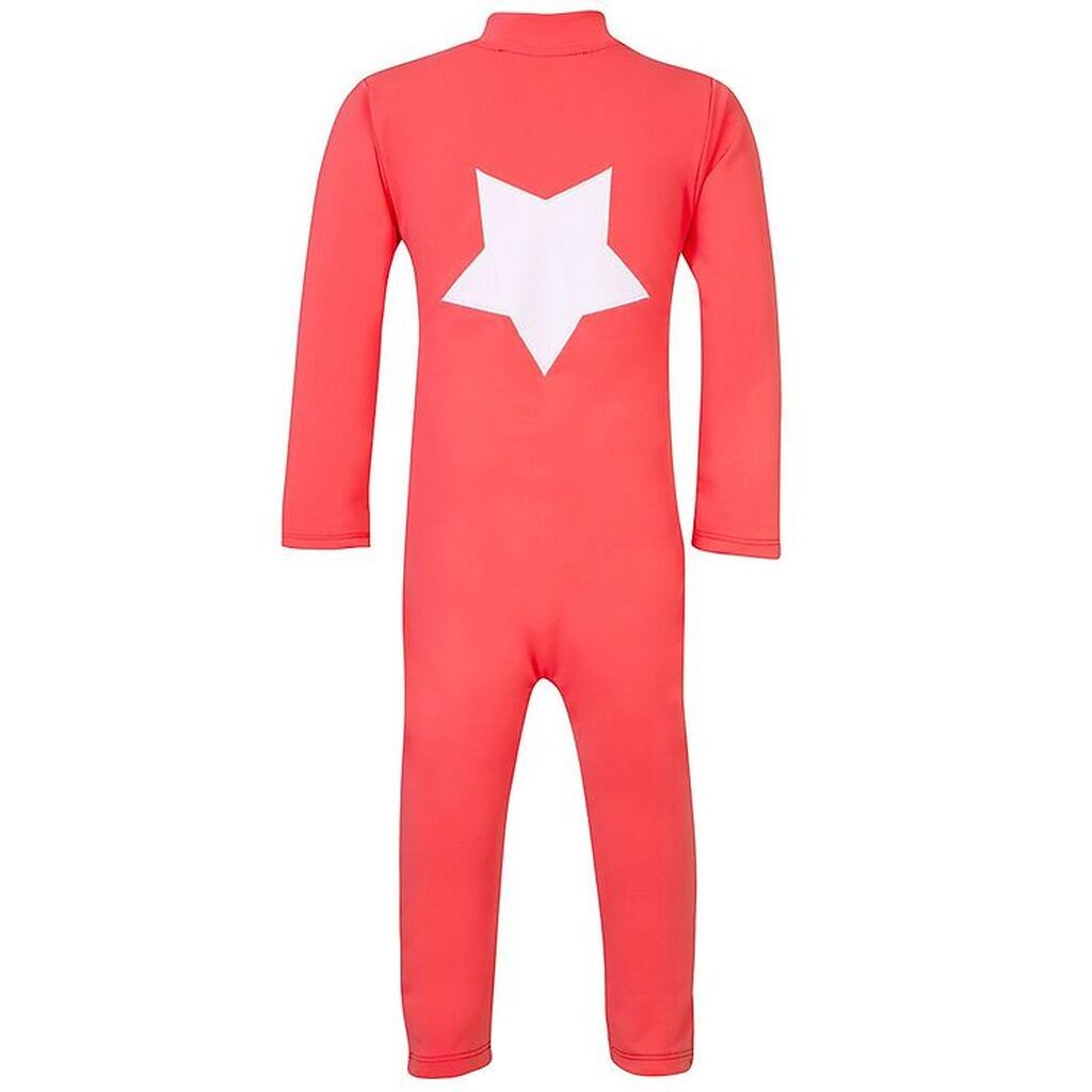 Petit Crabe Badeheldragt - Lou - UV50+ - Mørk Koral m. Stjerne