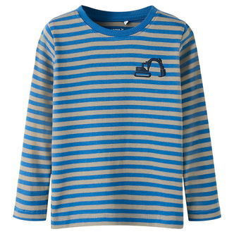 Name it Bluse - Slim - NmmVilly - Noos - Delft/Excavator