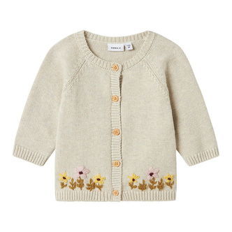 Name It Cardigan - Strik - NbfKamma - Peyote Melange