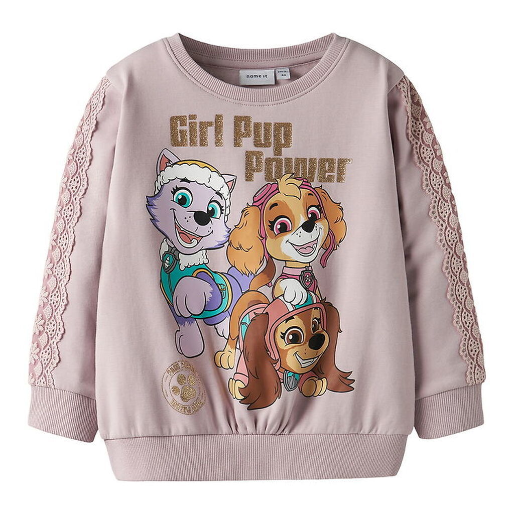 Name It Sweatshirt - NmfNaba - Paw Patrol - Keepsake Lilac