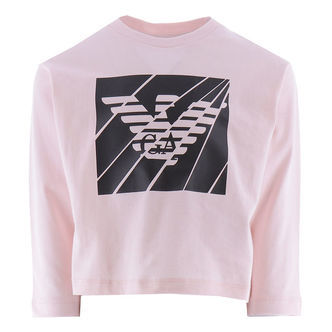 Emporio Armani Bluse - Rosa/Sort