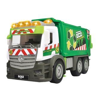 Dickie Toys Arbejdsbil - Action Truck - Garbage - Lys/Lyd