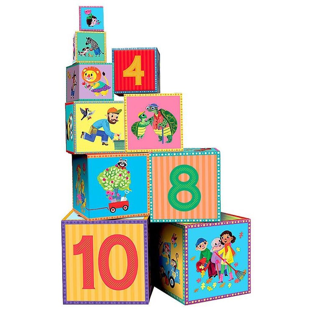 Eeboo Stableklodser - 10 Stk. - Gode Gerninger