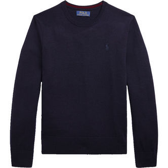 Polo Ralph Lauren Bluse - Uld - Navy