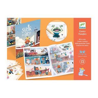 Djeco Kreasæt - Overføringsbilleder - Sailor & Gipsy