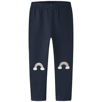 Name It Leggings - Sweat - NmfDavina - Navy Blazer/Rainbow