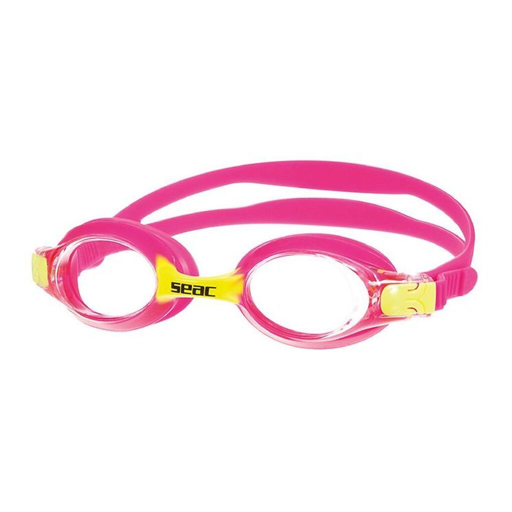 Seac Svømmebriller - Bubble - Pink/Gul
