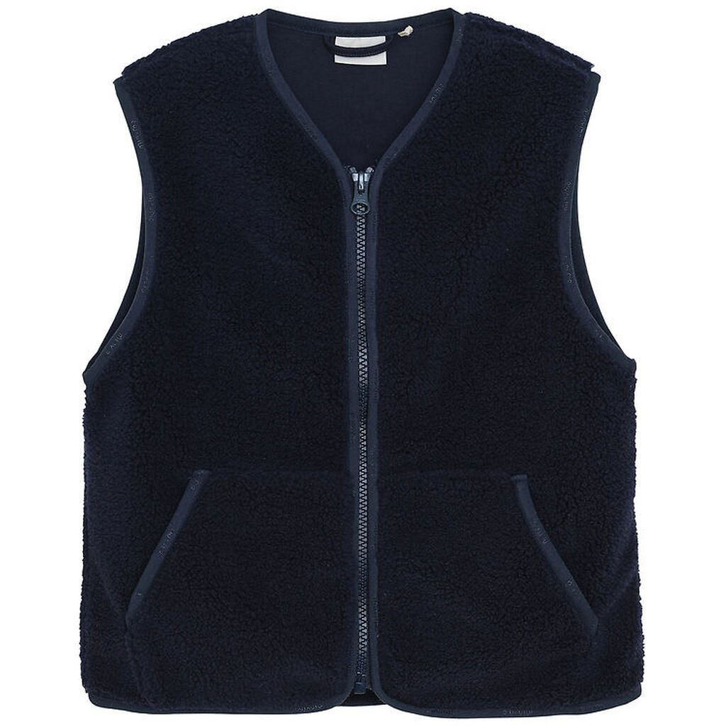 Minymo Fleecevest - Teddy - Parisian Night