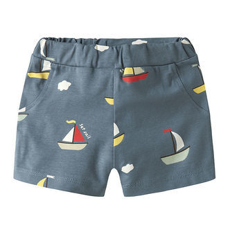 Name It Shorts - NbmVroels - Blue Mirage/Boats