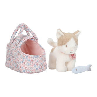 Little Dutch Bamse - Plyskatten Marley - Hvid