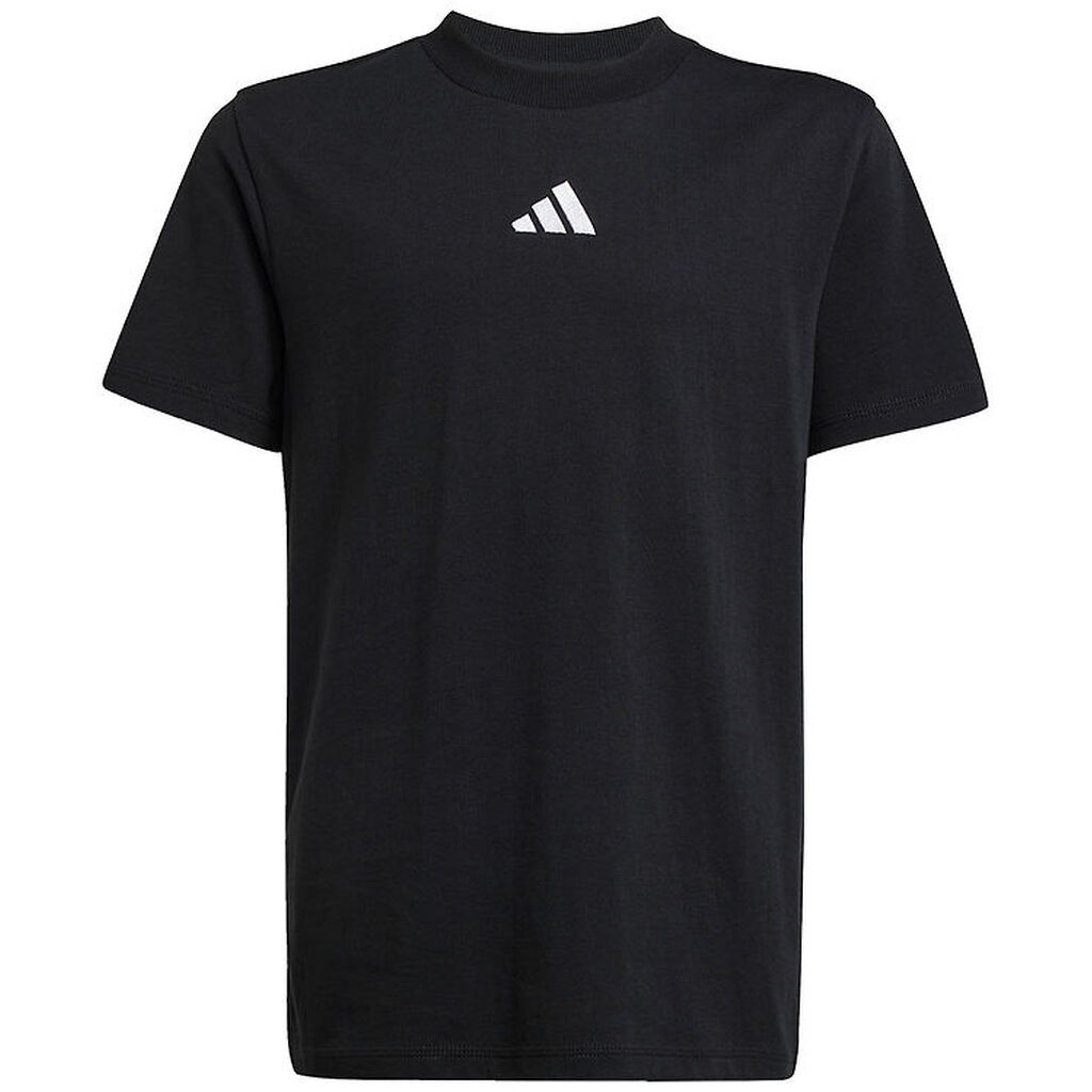 adidas Performance T-shirt - J SL - Sort/Hvid
