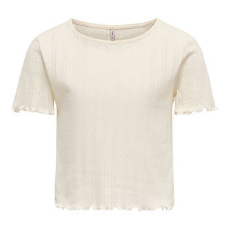 Kids Only T-shirt - Noos - KogCarlotta - Cloud Dancer