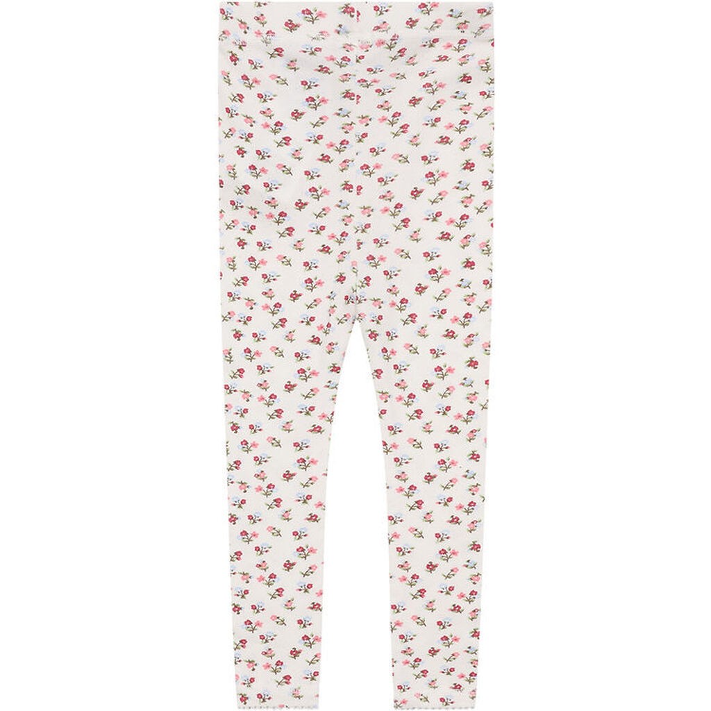 Hust and Claire Leggings - Laerke - Ivory m. Blomster