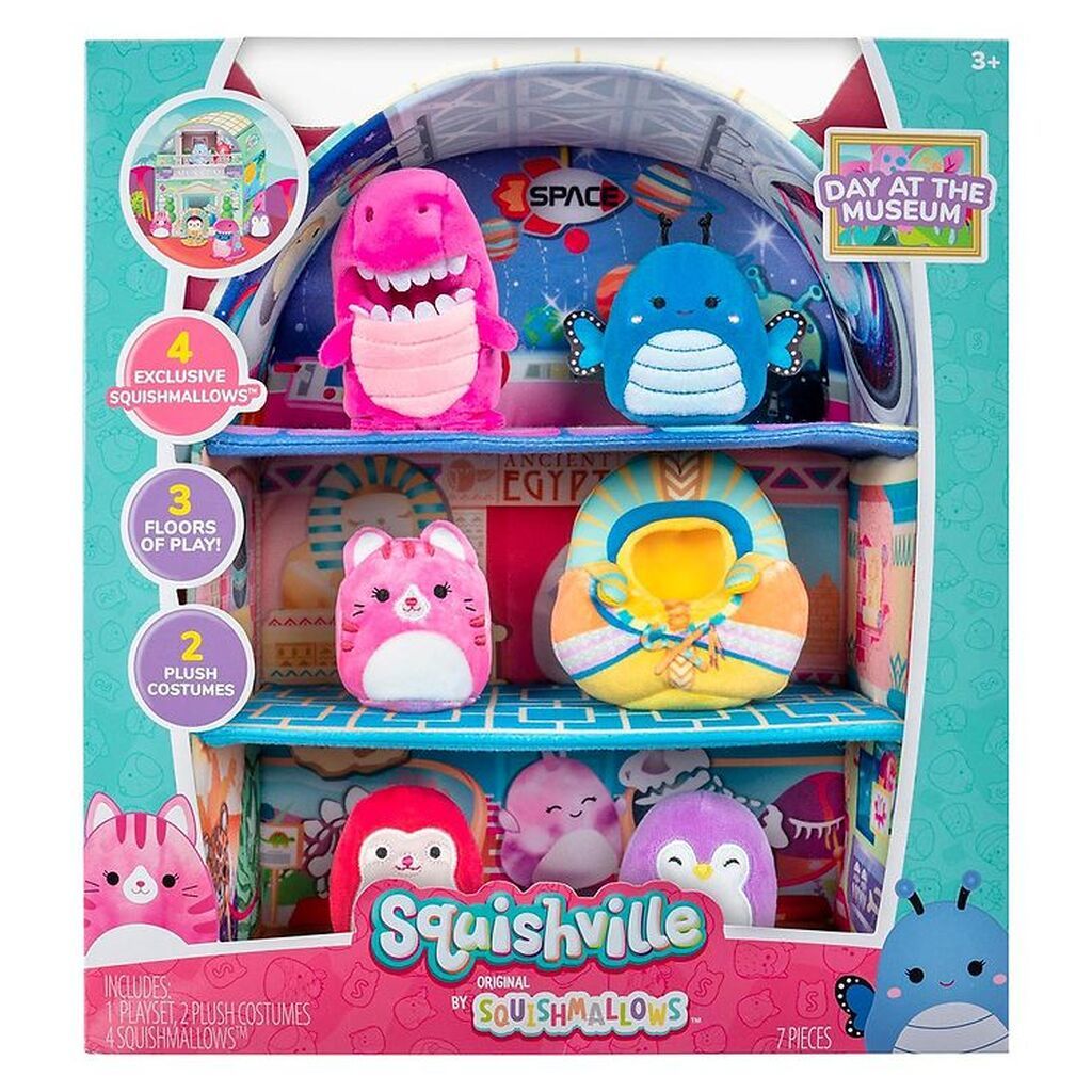 Squishville Dukkehus - Day at The Museum