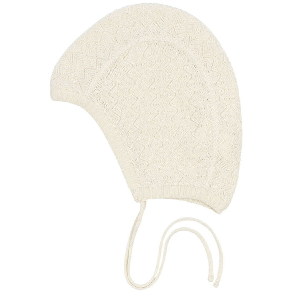 Fanga Fontana Babyhjelm - Strik - Venti - Antique White