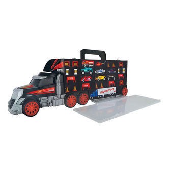 Dickie Toys Lastbil m. Biler - Truck Carry Case
