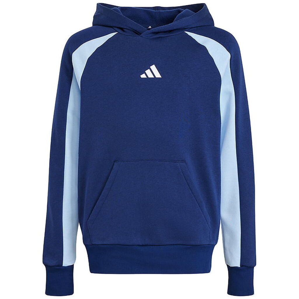 adidas Performance Hættetrøje - J CB FL HD - Dkblue/Globlu/Hvid