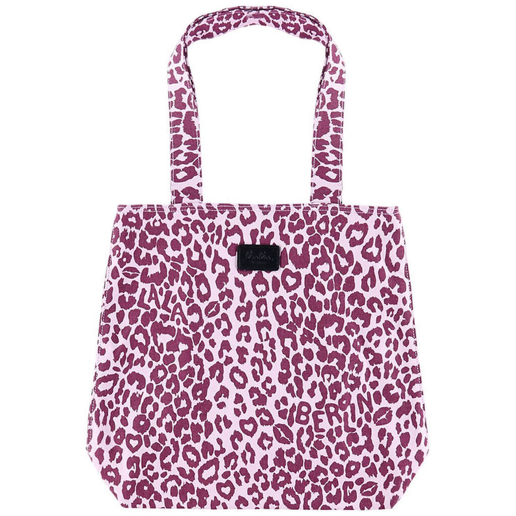 Lala Berlin Shopper - Carmela - Burgundy Leo