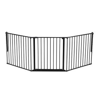 BabyDan Sikkerhedsgitter - Flex L - 146-223 cm - Sort