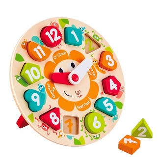 Hape Aktivitetslegetøj - Chunky Clock Puzzle