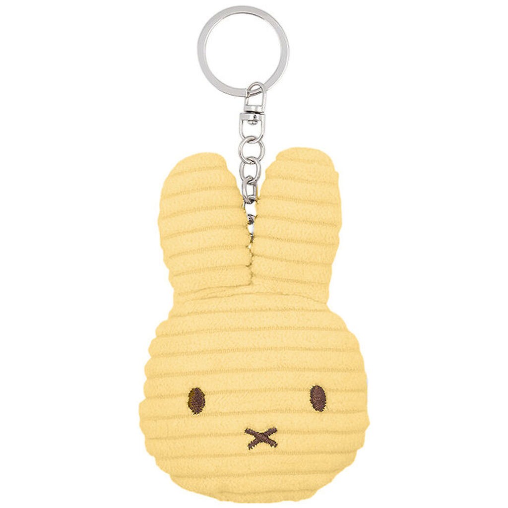 Bon Ton Toys Nøglering - 10 cm - Miffy Flat Keychain Corduroy -