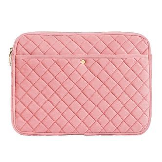 Fan Palm Sleeve - Ouiltet Velour - Rose Velvet