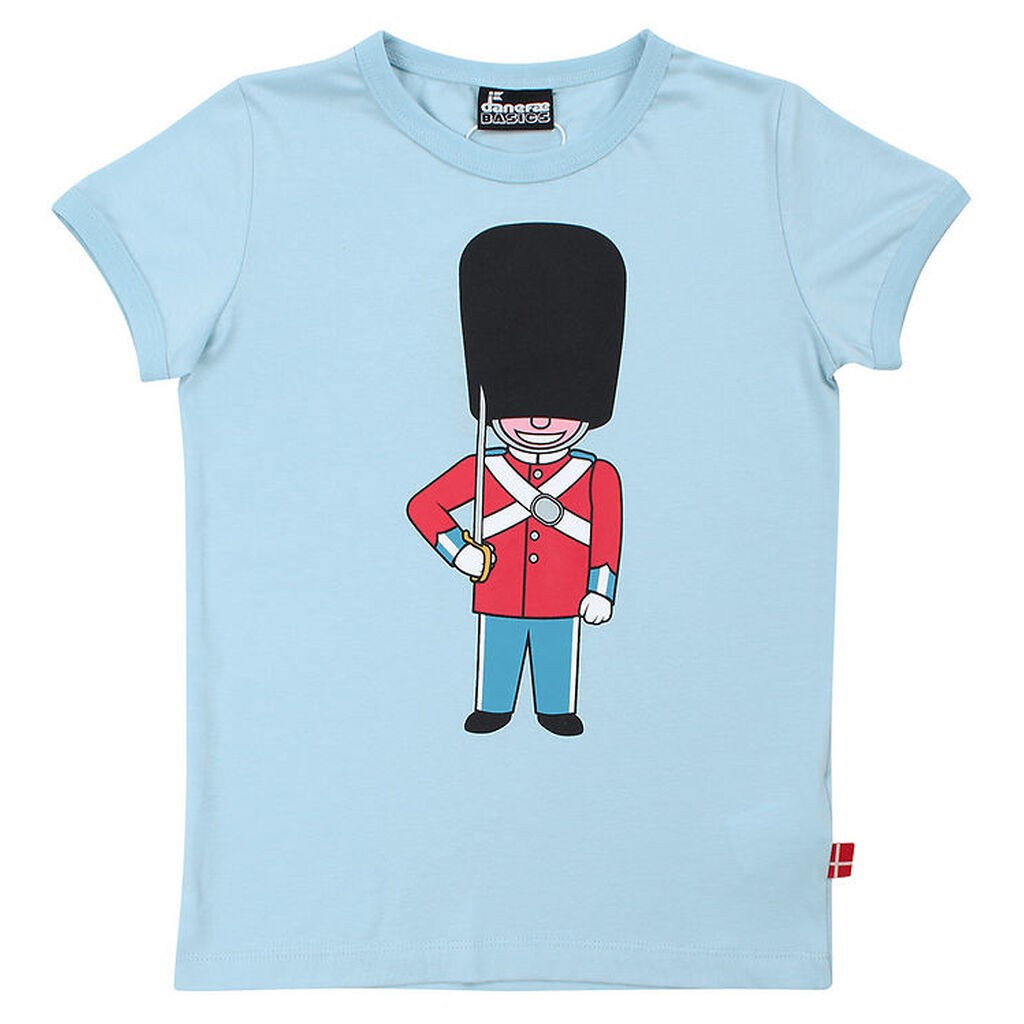 Danefæ T-shirt - Soldat - Baby Blue