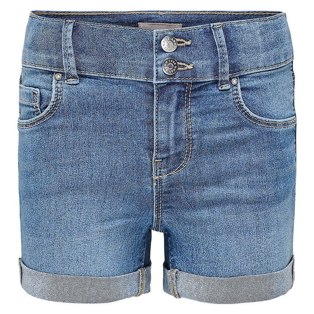 Kids Only Shorts - KogCarmen - Medium Blue Denim