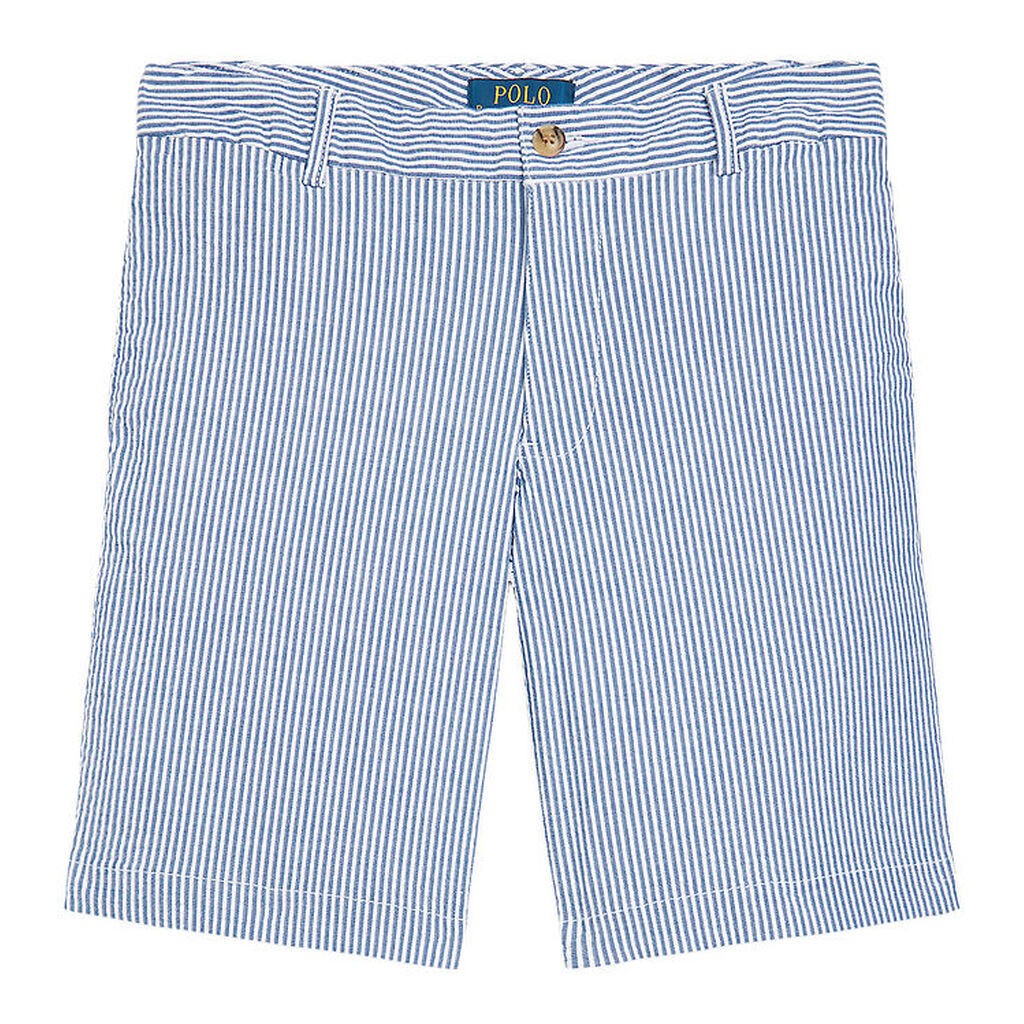 Polo Ralph Lauren Shorts - Preppy - Blå/Hvidstribet