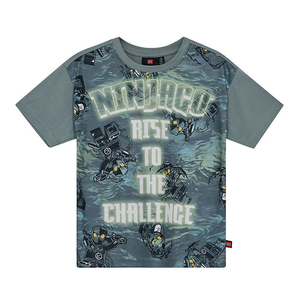 LEGOÂ® Ninjago T-shirt - LwTaffy 308 - Lysegrøn m. Print
